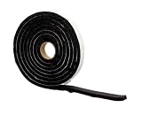 M-D Building Products 6593 Sponge Rubber Tape, 1/4-by-3/4-Inch-by-10 feet (Closed Cell), Black