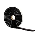 M-D Building Products 6593 Sponge Rubber Tape, 1/4-by-3/4-Inch-by-10 feet (Closed Cell), Black
