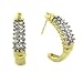 0.51ct Yellow Gold Diamond Earrings