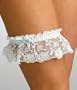 DiFrancia Lace And Satin Bridal Garter Accessory