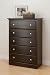 Prepac Regency Espresso 5-Drawer Chest