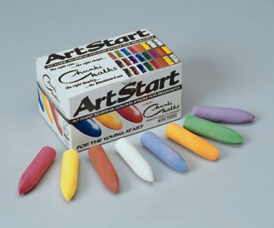 Childrens Toyshop  Toys : Box of 40 Chunki Chalk