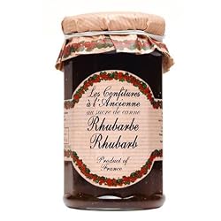 Rhubarb Jam Andresy All natural French jam pure sugar cane 9 oz jar Confitures a l'Ancienne