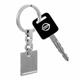 Sterling Silver Modern Key Ring Chain KeyRing KeyChain