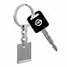 Sterling Silver Modern Key Ring Chain KeyRing KeyChain