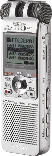Sony ICD-MX20 Memory Stick Pro Duo Digital Voice Recorder