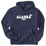 Sweatshirt Navy Blue  Alaska King  State