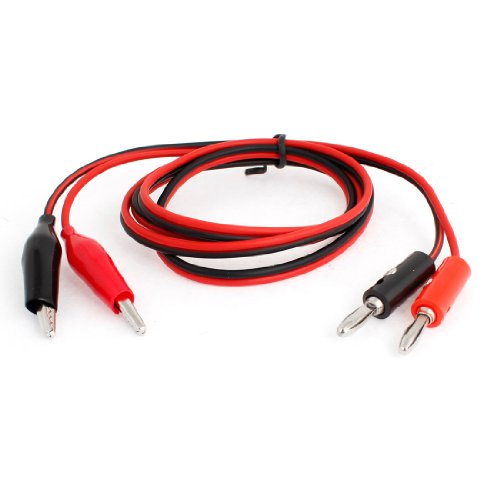 DMiotech 901913-WYBCSX Dual Alligator Clip Banana Plug Multi Meter Test Lead