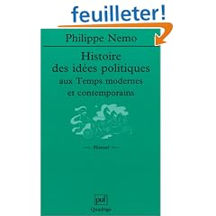 Histoire des id�es politiques aux temps modernes et contemporains