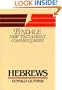 Tyndale New Testament Commentaries: Letter to the Hebrews