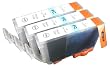 3pk non-OEM Canon CLI-8 Photo Cyan Compatible Ink Cartridge With CHIP! For Canon Pro9000 MP960 MP050 ip6700D!