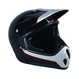 Pro-Tec Shovelhead Full Face Bike Helmet (Black/ Silver, X-Large)