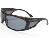 Bolle Sunglasses Spinner Satin Dark Tortoise Frame with Polarized TNS Lenses