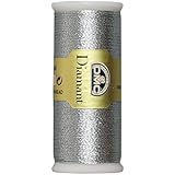 DMC Diamant Metallic Needlework Thread, 38.2-Yard, Dark Silver