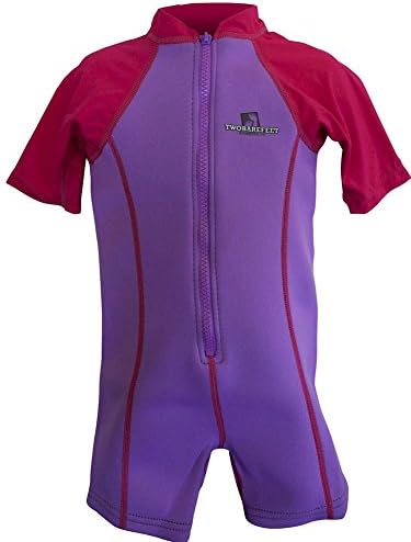 Raspberry / Lilac Kids Wetsuit Toddler Infant Childs Children Pool Swim Suit Swimming
