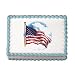 Lucks Edible Image American Flag, 1 ea