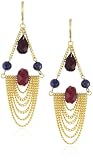 Rachel Reinhardt "Sari" Swag Chain Chandelier Earrings