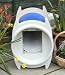 Pet Supplies : KatKabin Outdoor Cat House - Cobalt Blue : Color COBALT BLUE