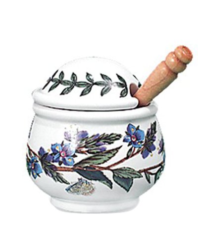 Portmeirion Botanic Garden Condiment Pot with Spoon