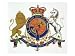Crest of the King of the United Kingdom of Great Britain and Ireland Art Giclee Poster Print by German School, 12x9