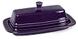 Fiesta 2-Piece Covered Butter, Plum