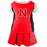 Nebraska Cornhuskers Juvenile Two Piece Cheer Dress