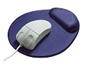 Terrabok Super - Gel Mini Round Mouse Pad with Wrist Rest - Blue