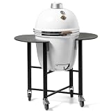 Grill Dome White Kamado Barbecue