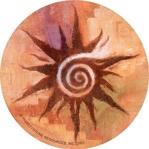 Thirstystone Coasters - Spiral Sun by