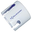 BLUE BOAR 4" (102mm) Self-Feed TCT 2-1/4" deep multipurpose Tungsten Carbide hole cutter outperforms self-feed bits & bi-metal hole saws. Cut wood, MDF, OSB, laminates, Hardie & chipboard, plaster, drywall, brick, Formica, non ferrous materials