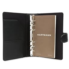 Hartmann Capital Leather 6 Ring Compact Agenda