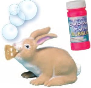 Amazon.com: 12 Bunny Squee-Z-Bubz Bubble Blower Soap Bubbles Fun: Toys