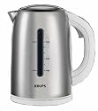 Krups FLF3-JW 54-Ounce Electric Kettle, White and Stainless Steel