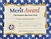 CERTIFICATES MERIT AWARD W/STARS 30 PK 8.5 X 11