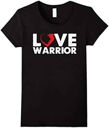Women's Love Warrior Shirt XL Black
