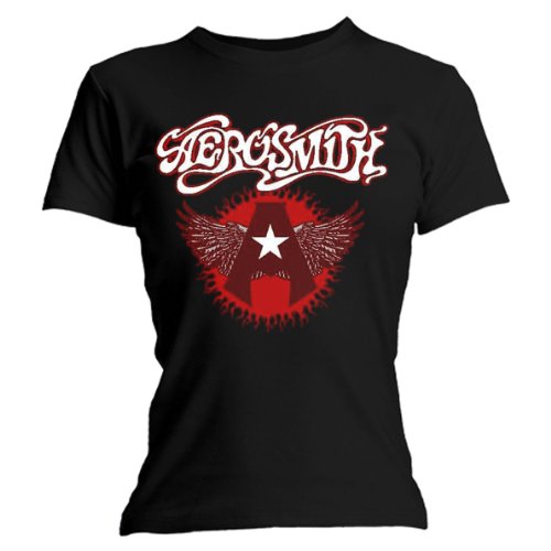 Womens T-Shirt Aerosmith Flying A