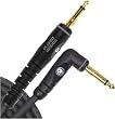 Planet Waves Custom Series Right-Angle 1/4" - Straight 1/4" Instrument Cable, 10 Foot