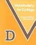 Vocabulary for College: Vanguard Edition With Analogies