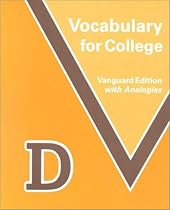 Vocabulary for College: Vanguard Edition With Analogies
