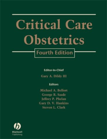 Critical Care Obstetrics