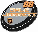 Dale Jarrett Nascar Racing Driver Car Magnet