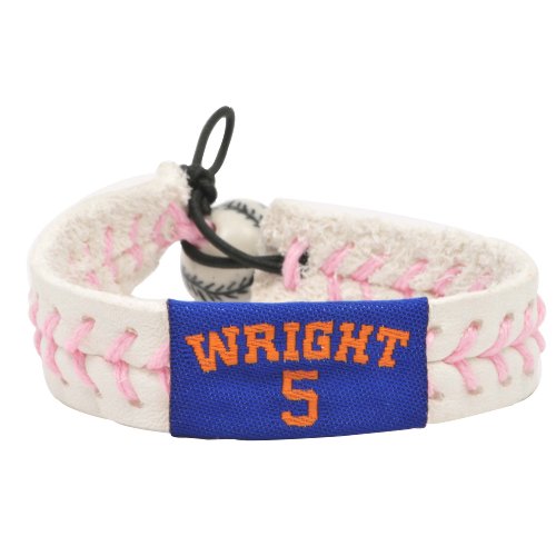MLB David Wright  Pink Jersey Bracelet