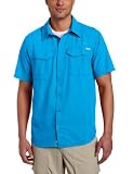 Columbia Mens Silver Ridge Short Sleeve Shirt, 4X, Splash