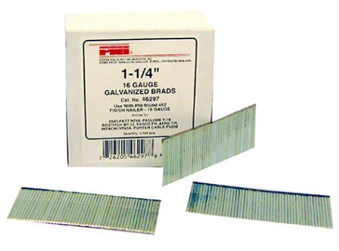 Porta-Nailer 46297 1-1/4-Inch by 16 Gauge Finish Nail (2,500 per Box)
