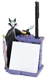 Disney Villains Desk Set - Notepad & Pen Holder - Maleficent from Sleeping Beauty