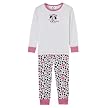 Toddler Girls' Gerber 2pc Cotton Sleepwear Set - Puppy Black/Pink