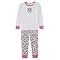 Toddler Girls' Gerber 2pc Cotton Sleepwear Set - Puppy Black/Pink