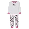 Toddler Girls' Gerber 2pc Cotton Sleepwear Set - Puppy Black/Pink