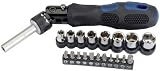 Draper Expert 20 Piece Ratchet Screwdriver, Socket And Bit Set