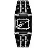 TechnoMarine Womens BlackSnow Mini Diamond Watch #308001